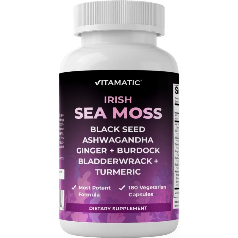 Sea Moss Capsules 3000mg - Vitamatic