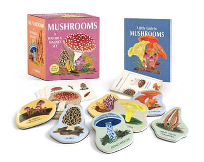 Mushrooms: A Wooden Magnet Set RP Mini Mushrooms: A Wooden Magnet Set RP Mini