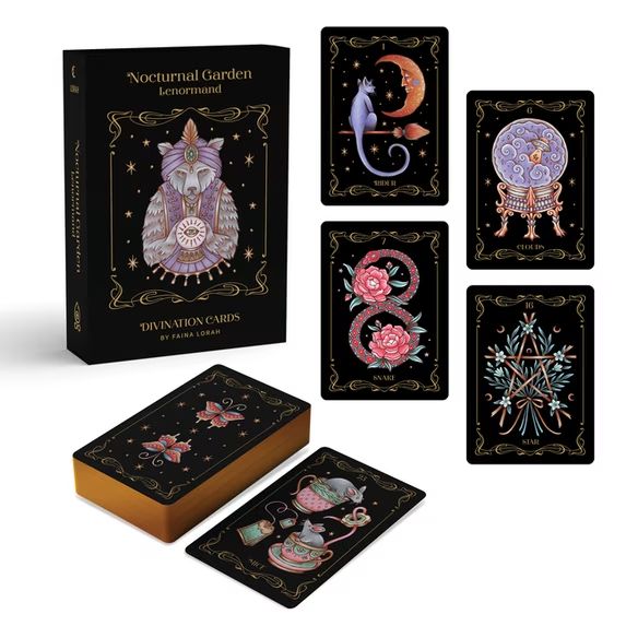 Nocturnal Garden Lenormand - Faina Lorah