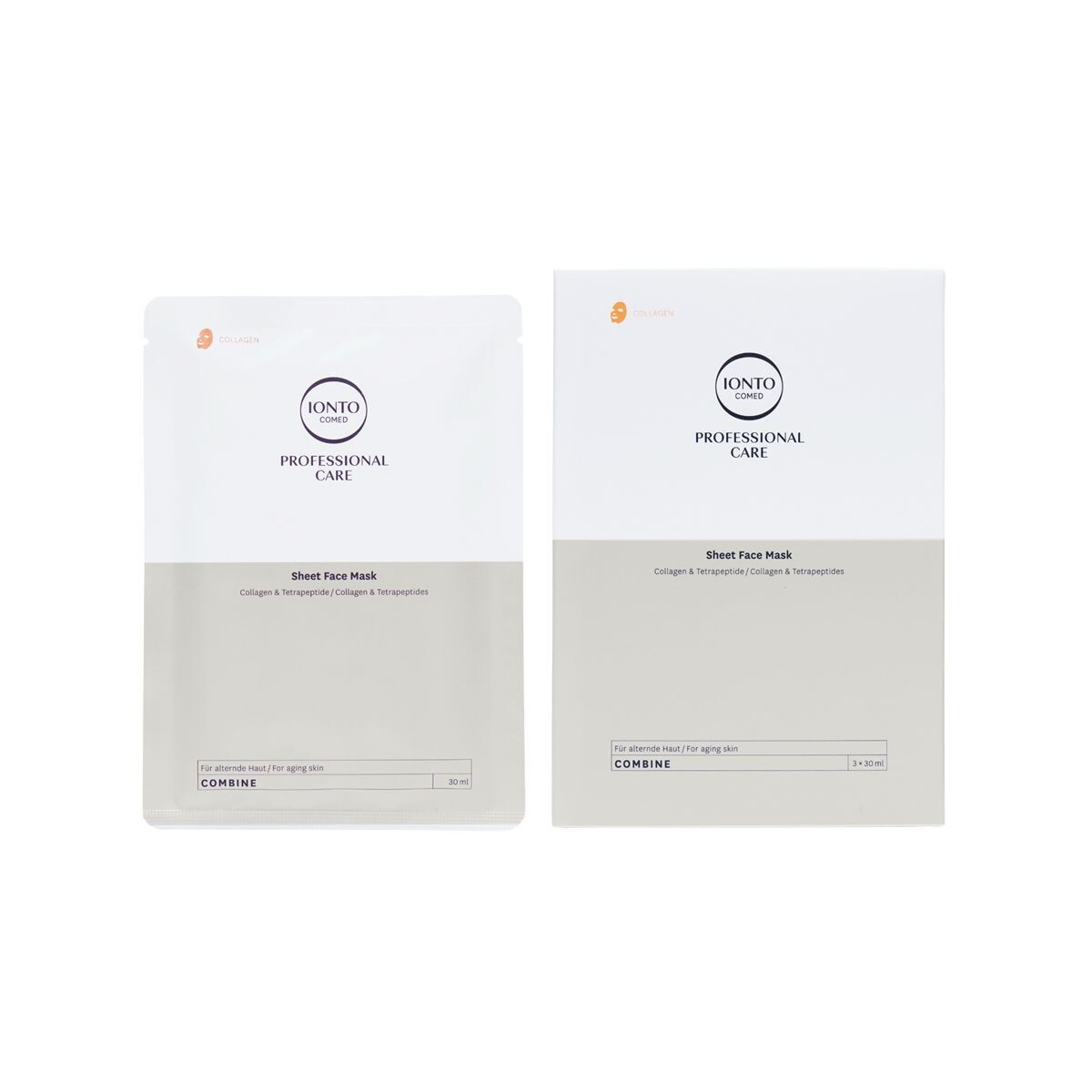 SHEET FACE MASK COLLAGEN 3 x 30 ml