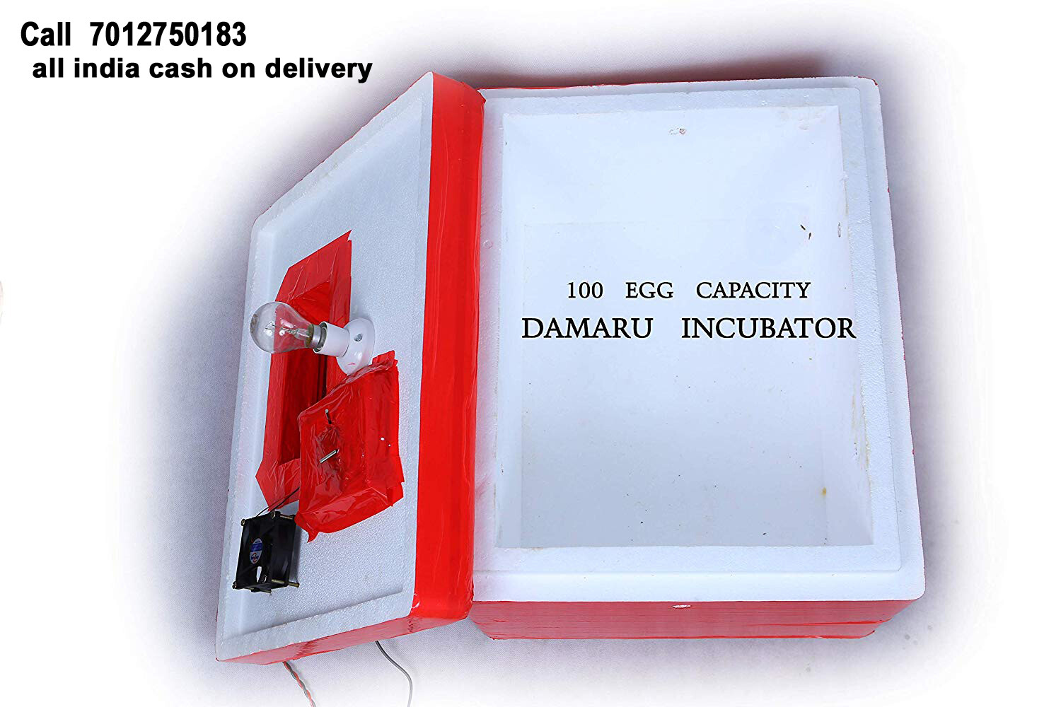 DAMARU 100 Egg Incubator/Chicken Ducks, Pigeons Quail Hatchery Machine for Eggs