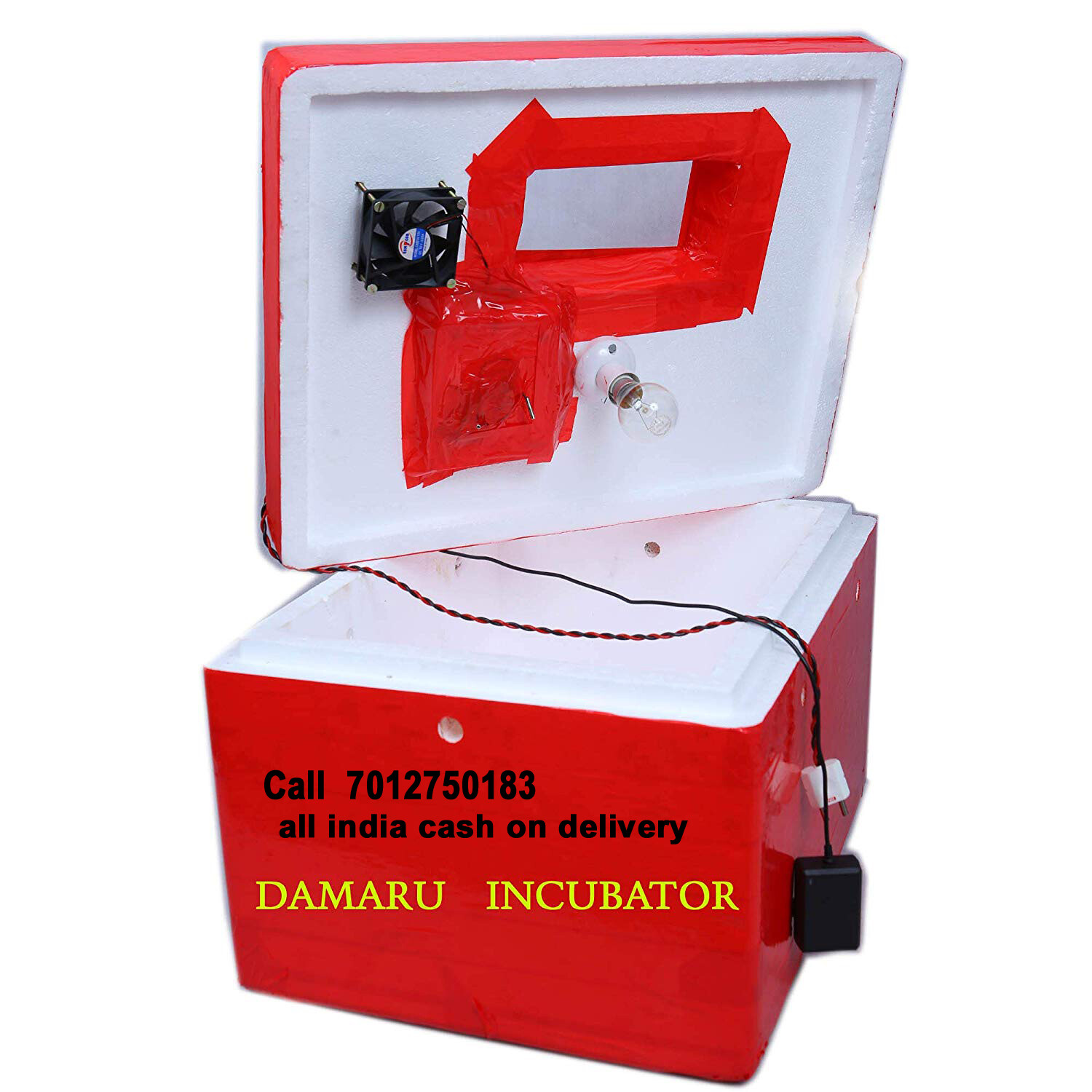 DAMARU 100 Egg Incubator/Chicken Ducks, Pigeons Quail Hatchery Machine for Eggs