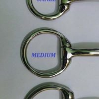 PED Medium Ring Fixed ring show snaffle