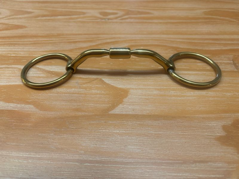 PED ANSA Gold Snaffle 4.75 Inch