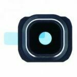 Rückfahrkamera Glaslinsenabdeckung für Samsung Galaxy S6 Blue Ori