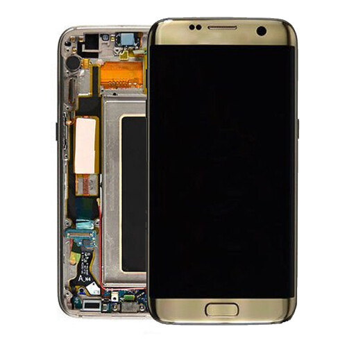 Komplett Bildschirmersatz für Samsung Galaxy S7 Gold