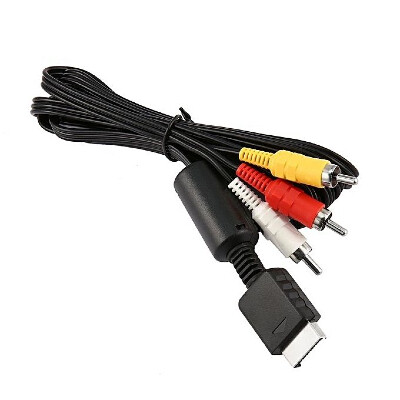 AV Audio Video Kabel 3-RCA Adapter