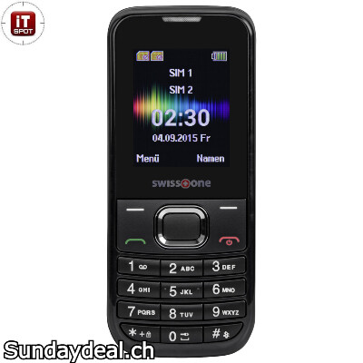 Swisstone SC 230 Dual SIM Mobiltelefon (2G)