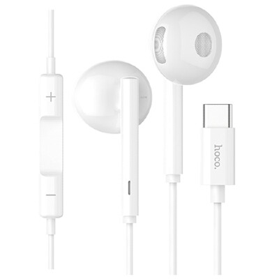 Hoco L10 Acoustic Type- C Wired Earphones With Mic