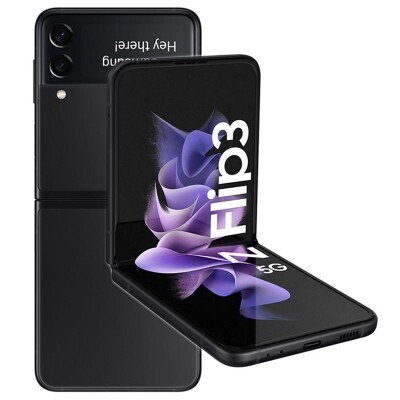 Samsung Galaxy Z Flip 3 (5G, 256 GB) Phantom Black
