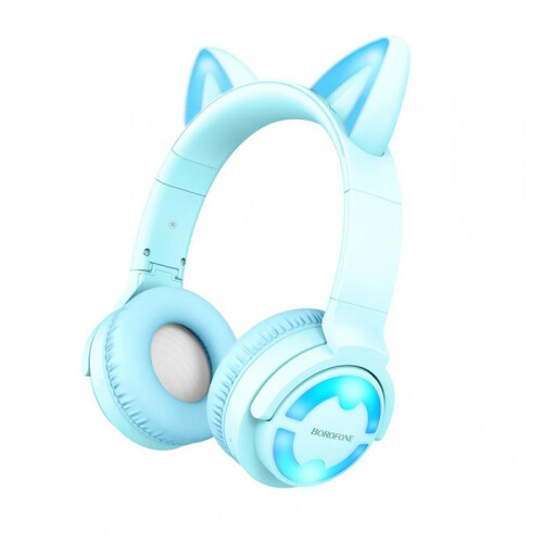 Hoco RGB Kopfhörer mit Katzenohren