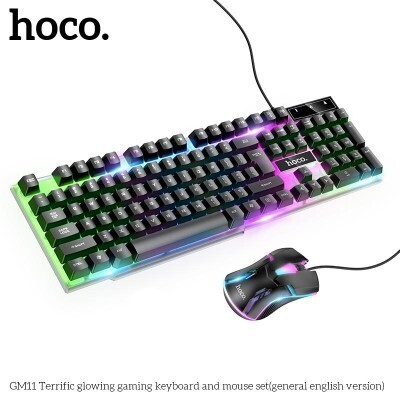 Hoco RGB Gaming Keyboard und Mouse Set
