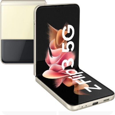 Samsung Galaxy Z Flip 3 (5G, 256 GB) Cream