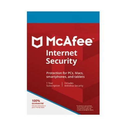 McAfee Internet Security 1 Device 1 Year