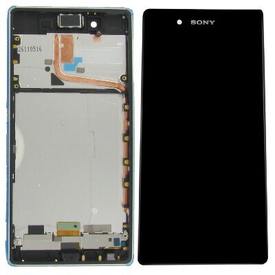 LCD-Bildschirm mit Rahmen für Sony Xperia Z3 Plus