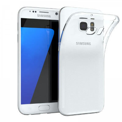 Samsung Galaxy S7 Edge Transparent Silikon Schutzhülle