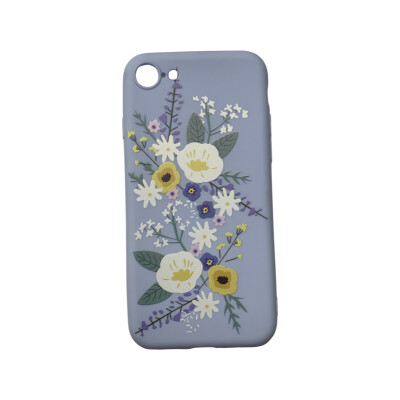 iPhone 7 Blume silikon schutzhülle