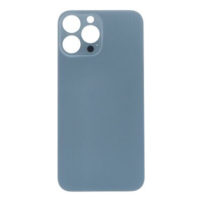 Batteriefachdeckel mit Kleber für iPhone 13 Pro Max 6,7" Blau OEM