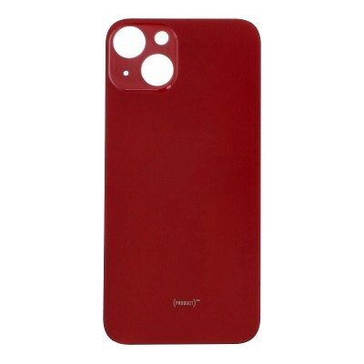Batteriefachdeckel mit Kleber für iPhone 13 Mini 5,4" Rot OEM