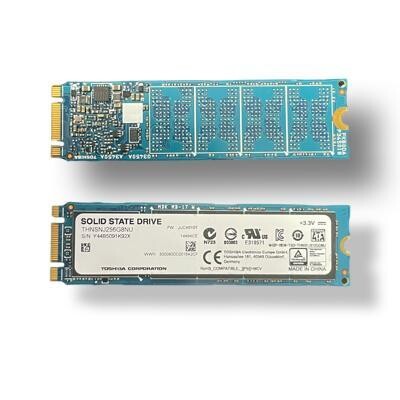 Toshiba SSD 256GB THNSNJ256G8NY PCIe Gen 3 X4 NVMe Leopard Ms-16p5