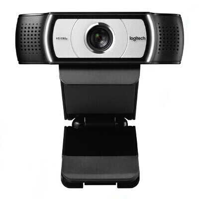 Logitech C930e Webcam 1920 x 1080 Pixel USB Schwarz