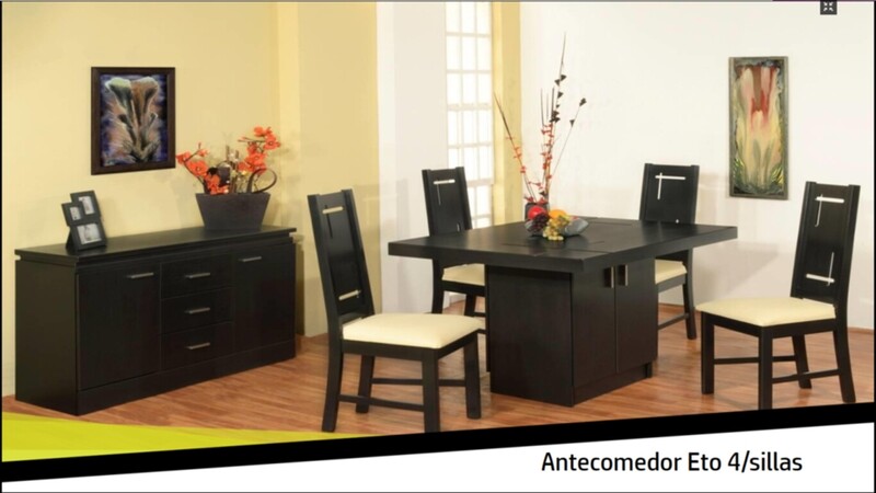 ANTECOMEDOR ETO DE 4 SILLAS