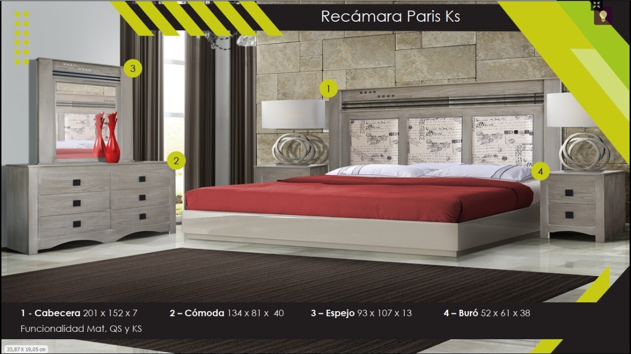 PARIS KING SIZE