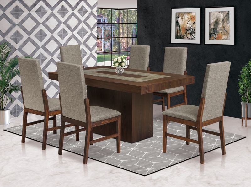 ANTECOMEDOR YAMILET DE 6 SILLAS