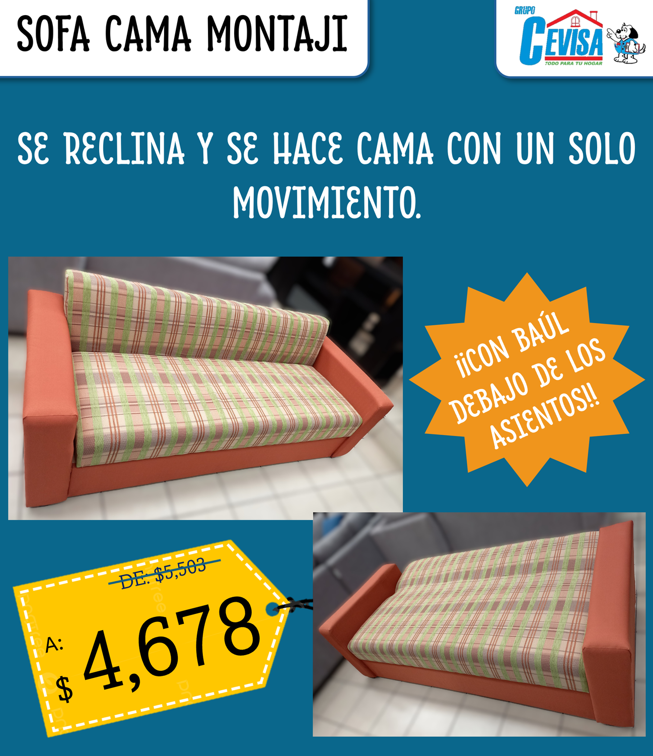 SOFA CAMA MONTAJI
