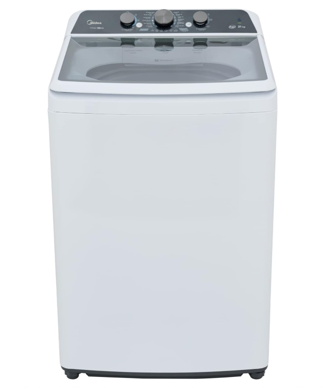 LAVADORA MIDEA 21 KG MA500W21/W
