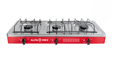 PARRILLA DE MESA ALFAMEX 3Q 612