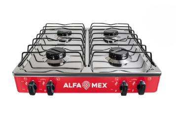 PARRILLA DE MESA ALFAMEX 4Q 312