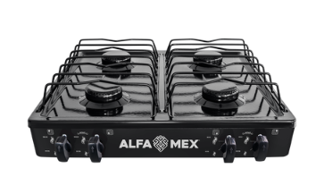 PARRILLA DE MESA ALFAMEX 4Q 311