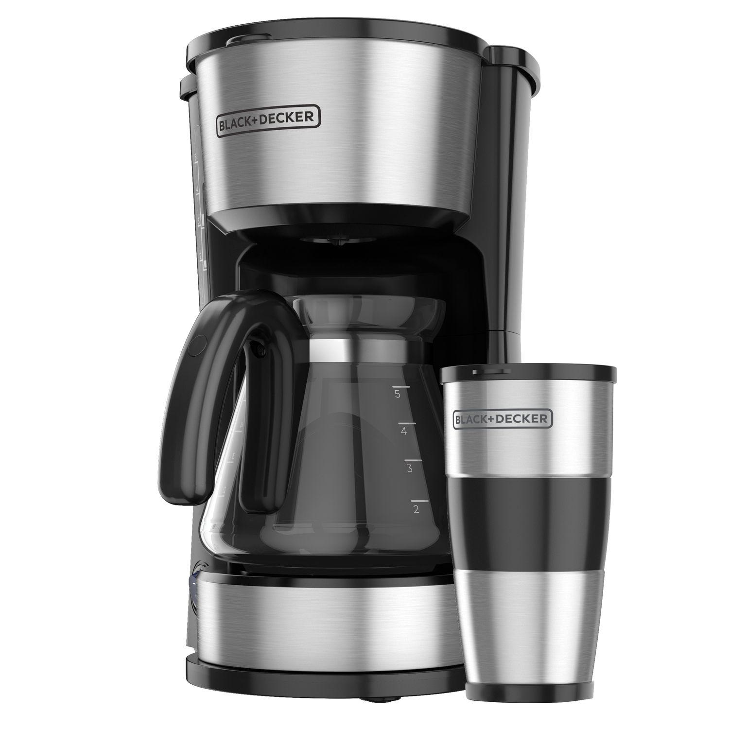 CAFETERA 5 TAZAS BLACK&amp;DECKER CM0755S-MX