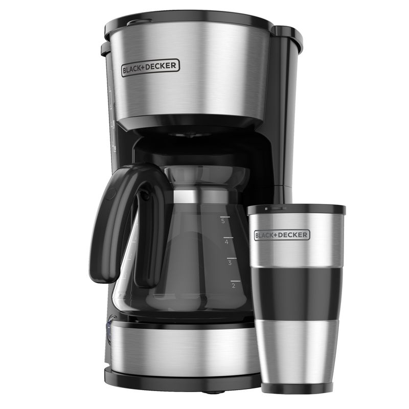 CAFETERA 5 TAZAS BLACK&amp;DECKER CM0755S-MX