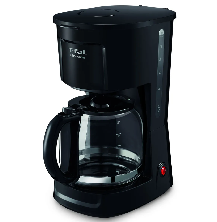 CAFETERA 12 TAZAS HELIORA T-FAL CM1408MX