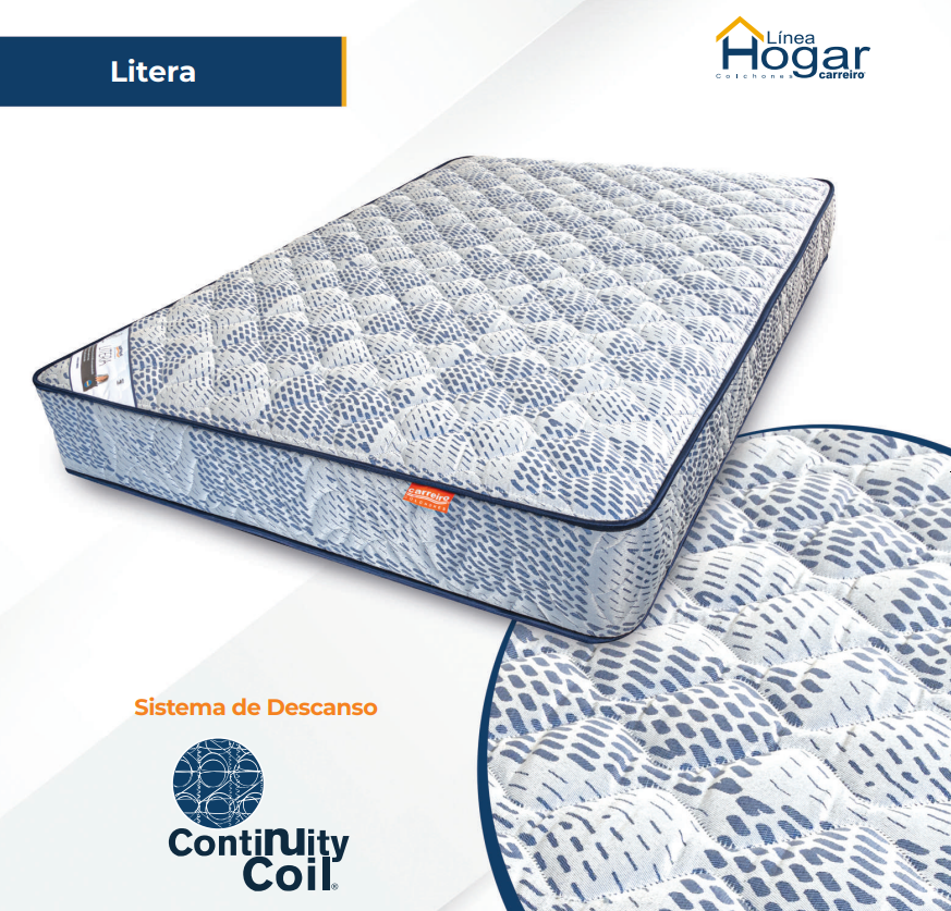 COLCHON INDIVIDUAL LITERA