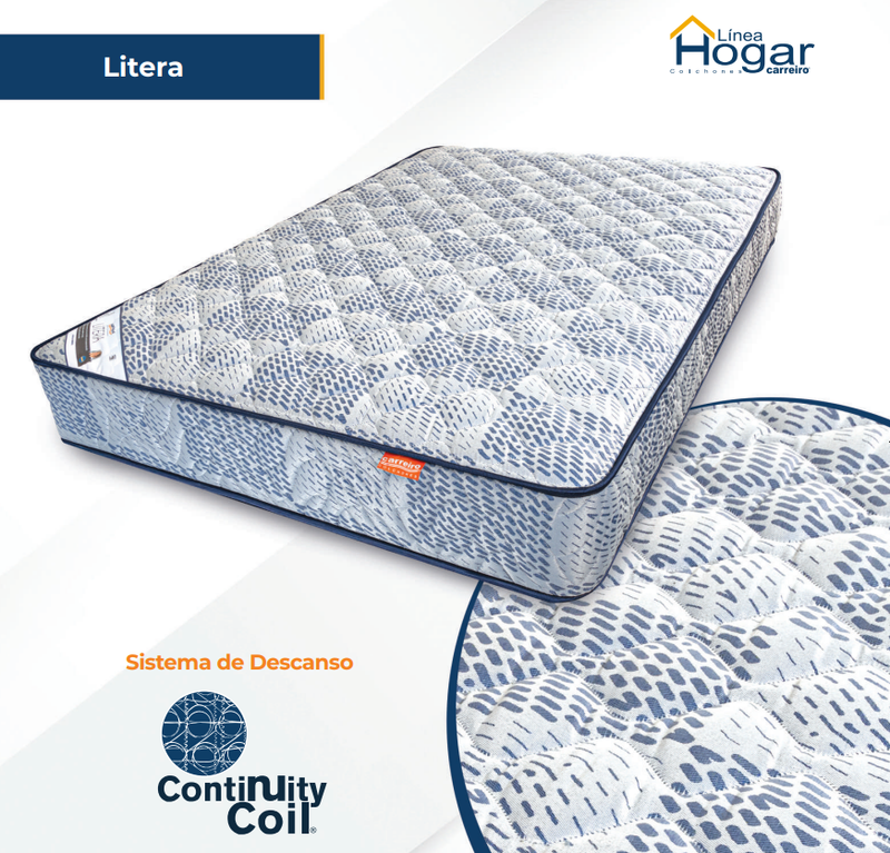 COLCHON INDIVIDUAL LITERA
