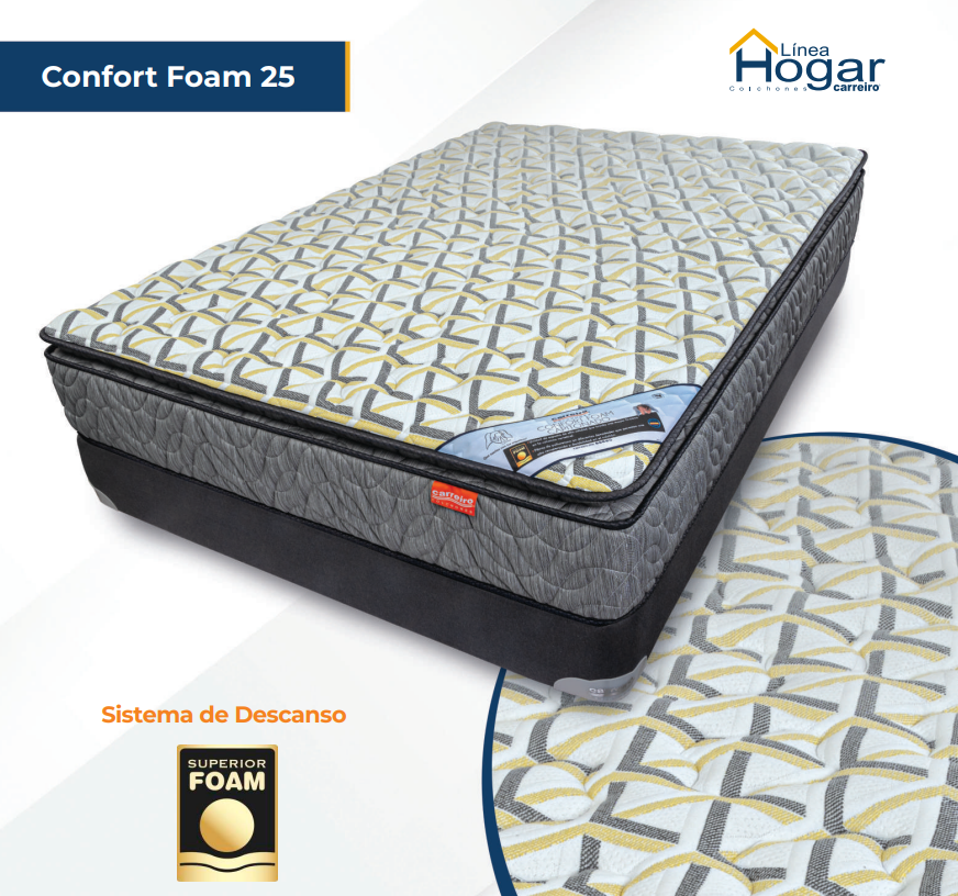 COLCHON INDIVIDUAL COMFORT 25