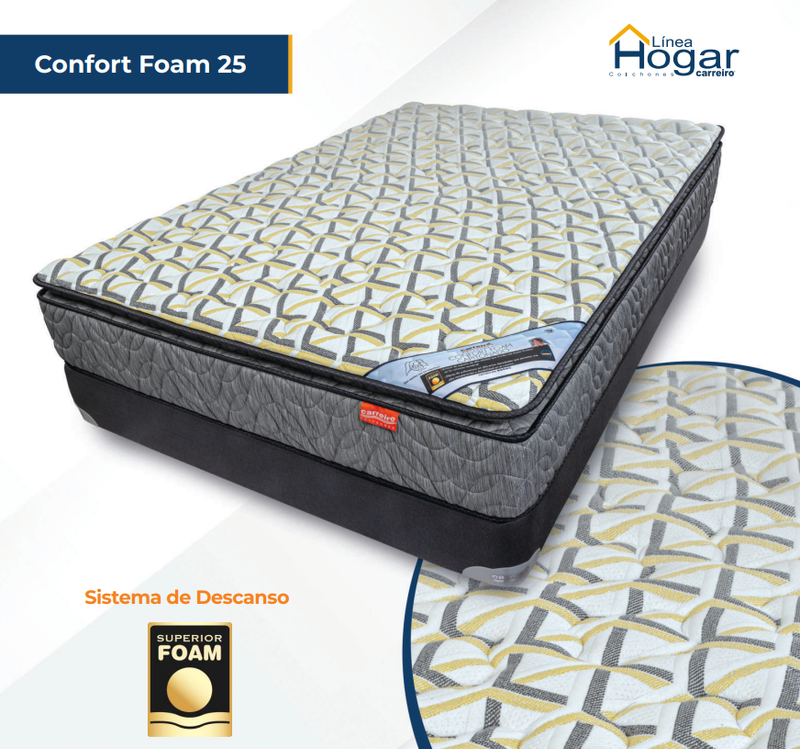 COLCHON INDIVIDUAL COMFORT 25