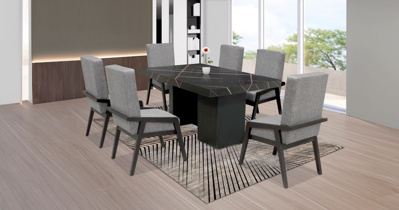 ANTECOMEDOR RUSIA 6 SILLAS