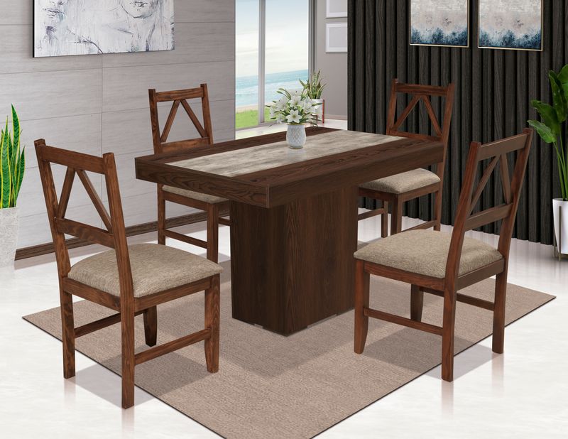 ANTECOMEDOR ZARA 4 SILLAS