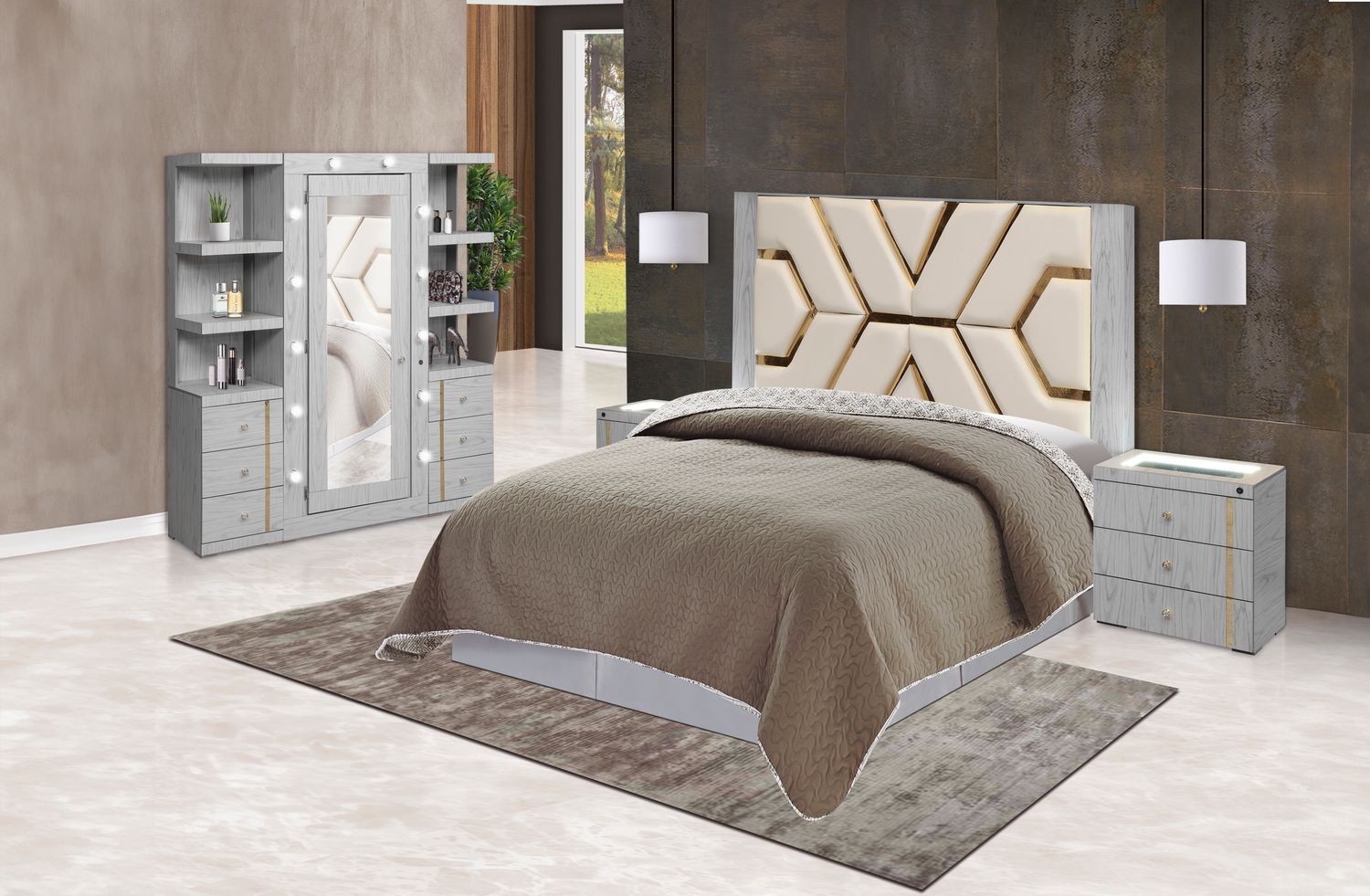 RECAMARA KING SIZE SILVANA