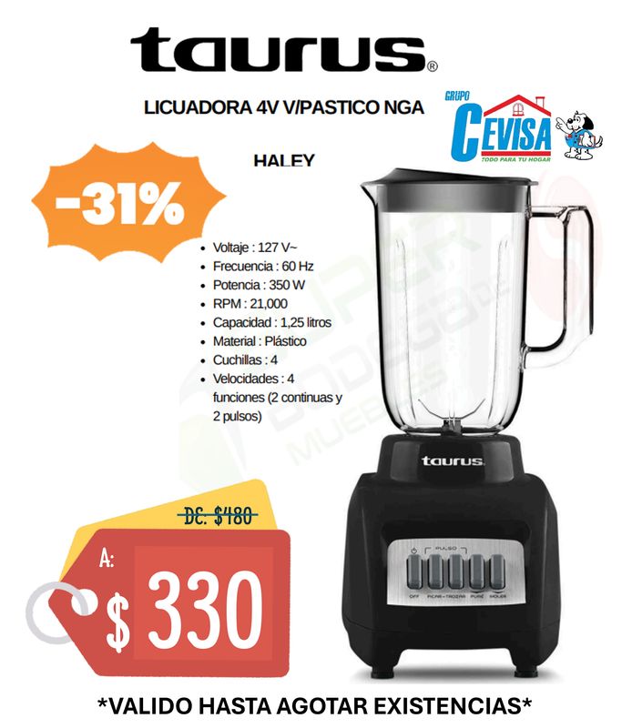 LICUADORA TAURUS HALEY