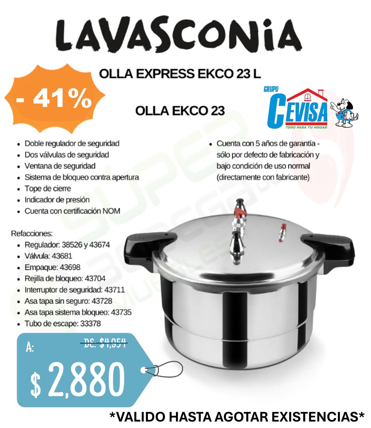 OLLA EXPRESS 23 L EKCO