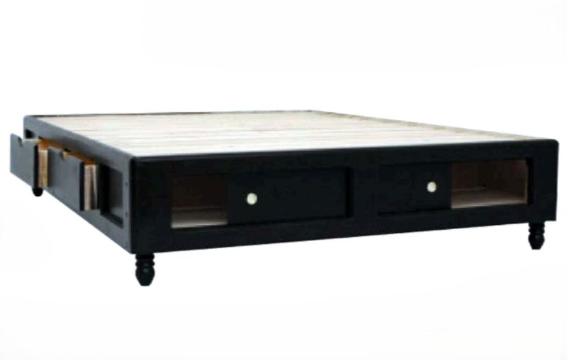 BASE KING SIZE DE 4 CAJONES Y ZAPATERA