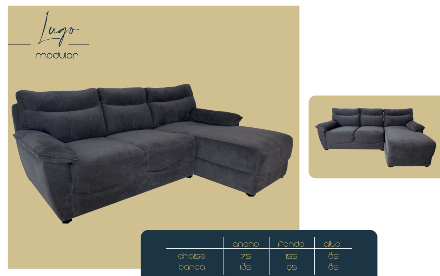 SALA LUGO MODULAR