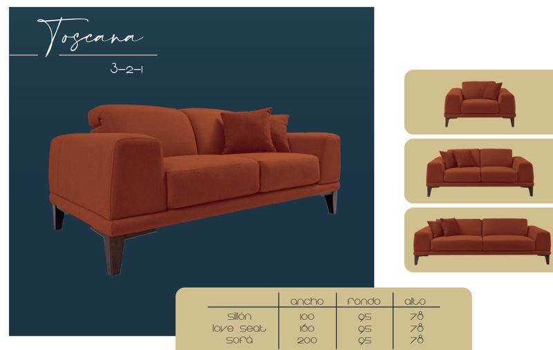 SALA TOSCANA 3-2-1