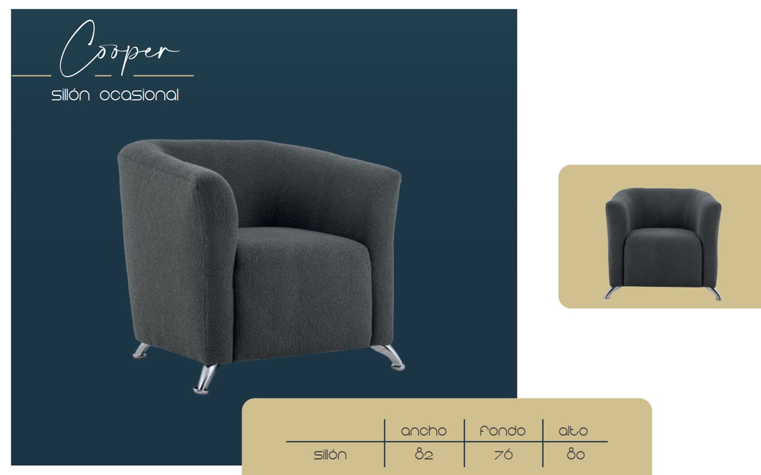 SILLON OCASIONAL COOPER