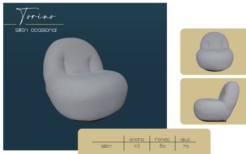 SILLON OCASIONAL TORINO
